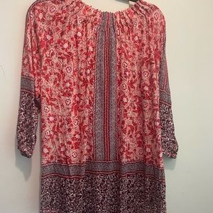 Lucky brand NWT BoHo long sleeve shirt